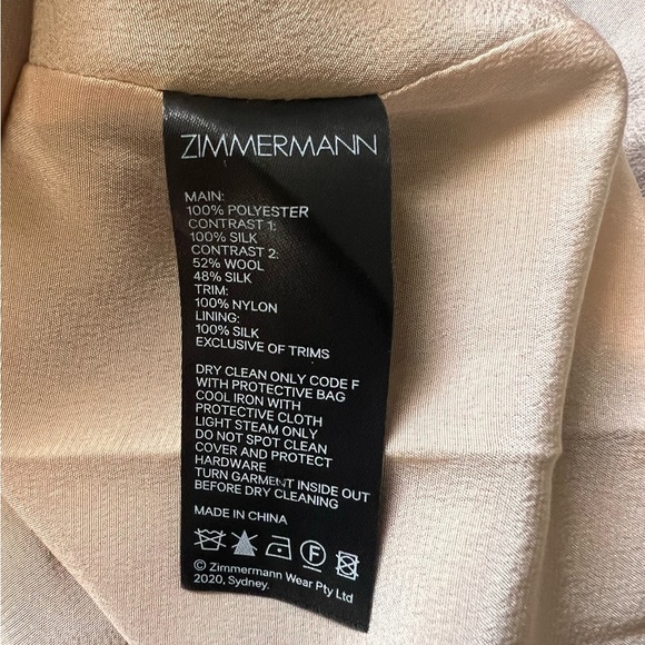 SUPER RARE Zimmermann Charm Nouveau Ruffled Organza Purple Velvet Dress Size 0 - Picture 12 of 13